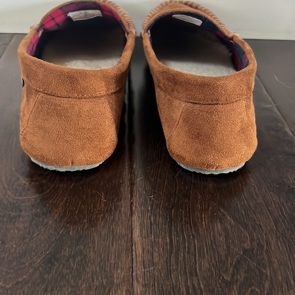 Men’s Ralph Lauren Polo Bear Slippers size 11 Classic Embroidered Patriotic Bear - Picture 5 of 8